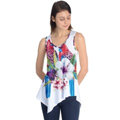 Tropical Parrots Sleeveless Tunic by goljakoff