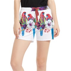 Tropical Parrots Runner Shorts