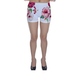 Flawers Skinny Shorts by goljakoff