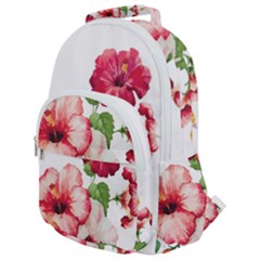 Flawers Rounded Multi Pocket Backpack by goljakoff