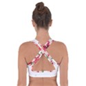 Flawers Cross Back Sports Bra View2