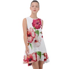 Flawers Frill Swing Dress by goljakoff