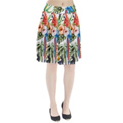 Jungle Pleated Skirt by goljakoff