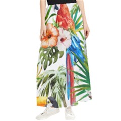 Jungle Maxi Chiffon Skirt