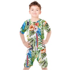 Jungle Kids  Tee And Shorts Set by goljakoff