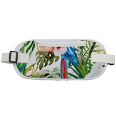 Jungle Rounded Waist Pouch by goljakoff