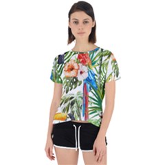 Jungle Open Back Sport Tee