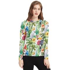 Jungle Birds Women s Long Sleeve Rash Guard