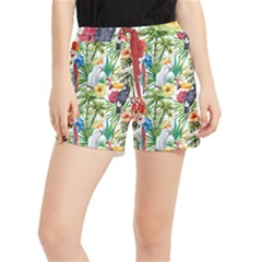 Jungle Birds Runner Shorts by goljakoff