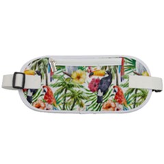 Jungle Birds Rounded Waist Pouch by goljakoff