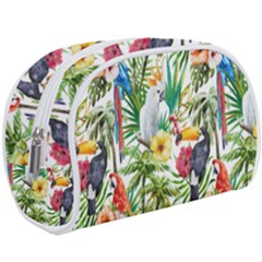 Jungle Birds Makeup Case (large) by goljakoff