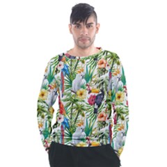 Jungle Birds Men s Long Sleeve Raglan Tee