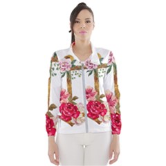 Flowers Anchor Women s Windbreaker by goljakoff