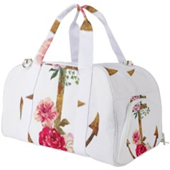 Flowers Anchor Burner Gym Duffel Bag