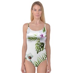 Flowers Camisole Leotard  by goljakoff