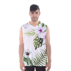 Flowers Men s Basketball Tank Top by goljakoff