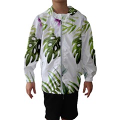 Flowers Kids  Hooded Windbreaker by goljakoff