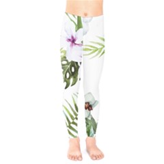 Flowers Kids  Leggings by goljakoff