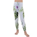 Flowers Kids  Lightweight Velour Leggings View1