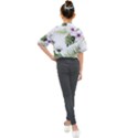 Flowers Kids Mock Neck Tee View2