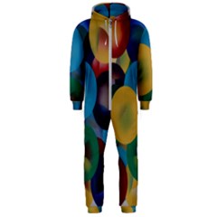 Kaleidoscope Hooded Jumpsuit (men)  by WILLBIRDWELL