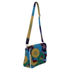 Kaleidoscope Shoulder Bag With Back Zipper by WILLBIRDWELL