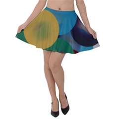 Kaleidoscope Velvet Skater Skirt