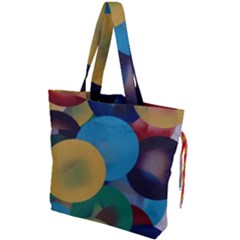 Kaleidoscope Drawstring Tote Bag by WILLBIRDWELL