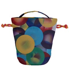 Kaleidoscope Drawstring Bucket Bag by WILLBIRDWELL