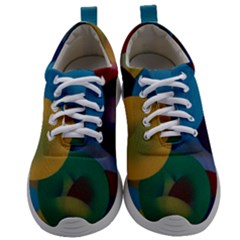 Kaleidoscope Mens Athletic Shoes by WILLBIRDWELL