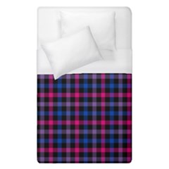 Bisexual Pride Checkered Plaid Duvet Cover (single Size)