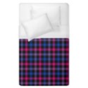 Bisexual Pride Checkered Plaid Duvet Cover (Single Size) View1