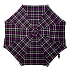 Asexual Pride Checkered Plaid Hook Handle Umbrellas (large) by VernenInk