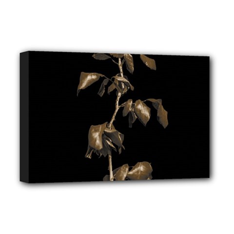 Dark Rose Poster Deluxe Canvas 18  X 12  (stretched)