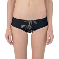 Dark Rose Poster Classic Bikini Bottoms