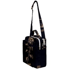 Dark Rose Poster Crossbody Day Bag by dflcprintsclothing