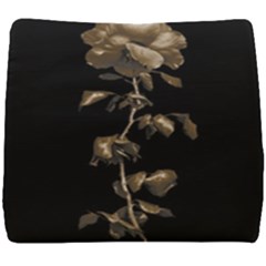 Dark Rose Poster Seat Cushion