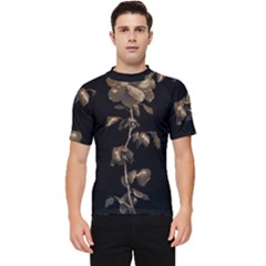 Dark Rose Poster Men s Short Sleeve Rash Guard