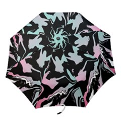 Painted Lines Folding Umbrellas by designsbymallika