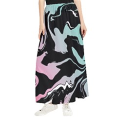 Painted Lines Maxi Chiffon Skirt