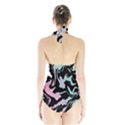 Painted Lines Halter Swimsuit View2