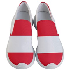 Flag Of Austria Women s Lightweight Slip Ons by FlagGallery