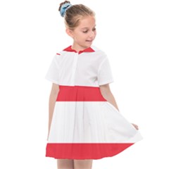 Flag Of Austria Kids  Sailor Dress by FlagGallery