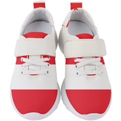 Flag Of Austria Kids  Velcro Strap Shoes by FlagGallery