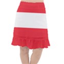 Flag of Austria Fishtail Chiffon Skirt View1