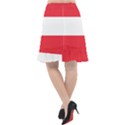 Flag of Austria Fishtail Chiffon Skirt View2