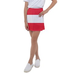 Flag Of Austria Kids  Tennis Skirt by FlagGallery