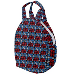 Red And Blue Travel Backpacks by Sparkle