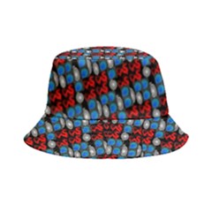 Red And Blue Bucket Hat