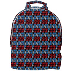 Red And Blue Mini Full Print Backpack by Sparkle